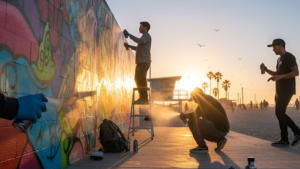 graffiti art photographed by Paige Evans