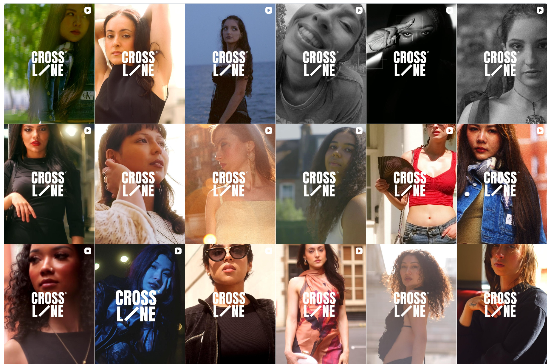 CROSSLINE Editorial Film Portraits by Amara Karim